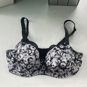 Fantasie Mya side support satin bra, 34E UK / 34DDD (3D) US